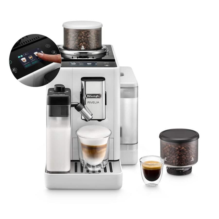 De'Longhi Rivelia EXAM440.55.W Macchina da caffè, bianco