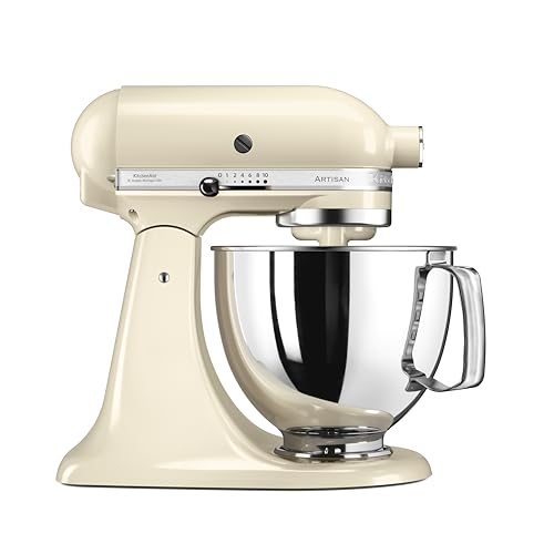 KitchenAid Artisan 5KSM125EAC Robot da cucina 4,8 L, Almond Cream