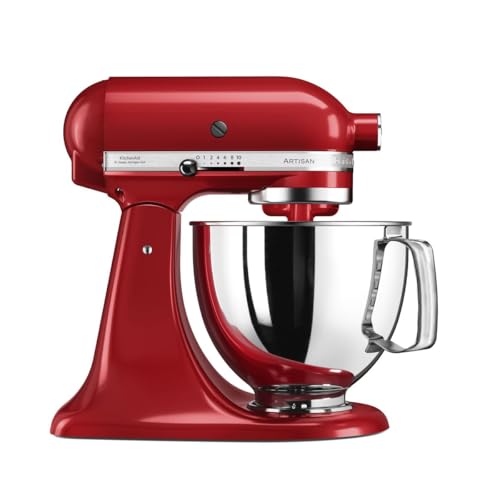KitchenAid Artisan 5KSM125EER Robot da cucina 4,8 L, Empire Red